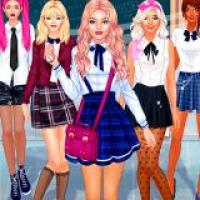 College Girls Team Makeover Dress Up Style Your Squad